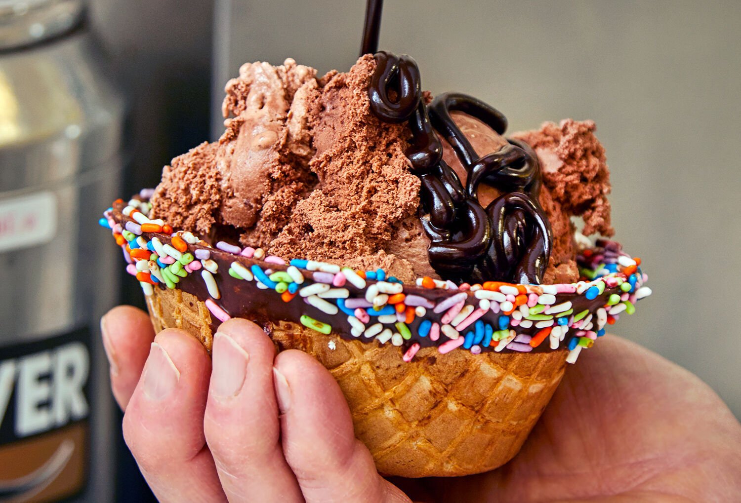 Chocolate ice cream